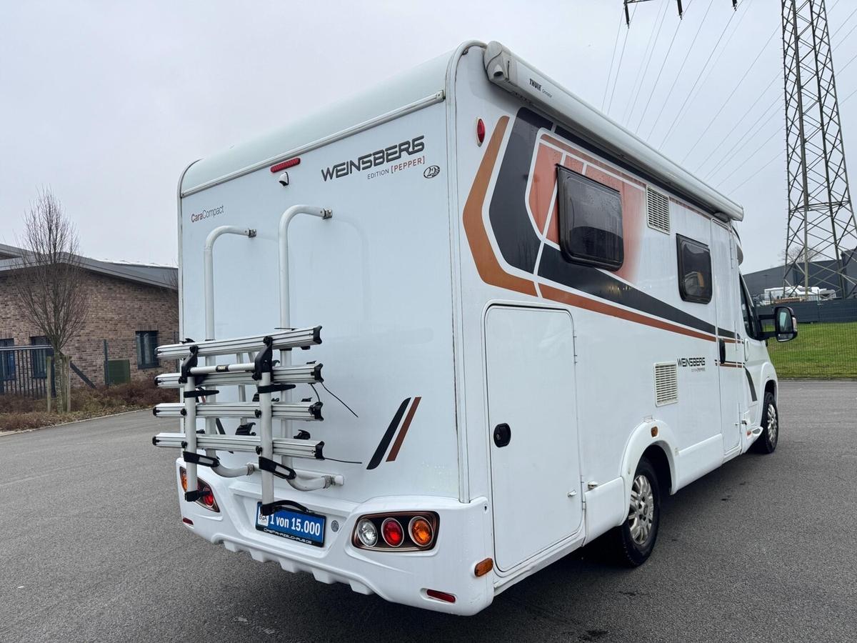 Weinsberg CaraCompact 600 MEG Pepper Markise+Sat TV+Fahrradträger