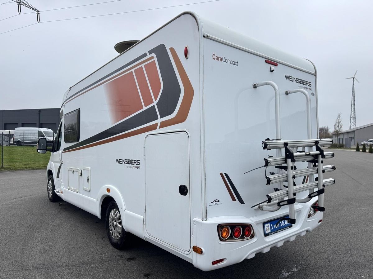 Weinsberg CaraCompact 600 MEG Pepper Markise+Sat TV+Fahrradträger