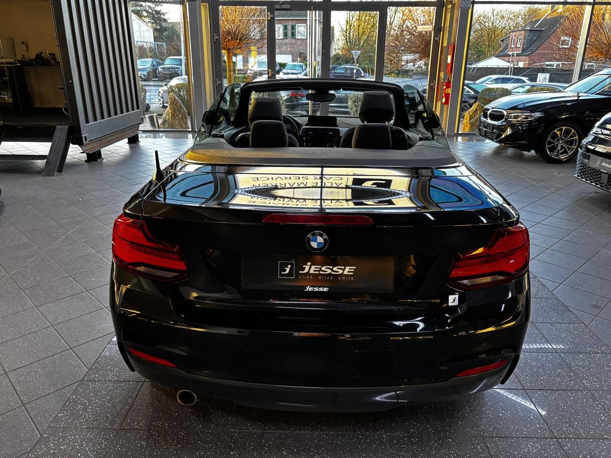 BMW 218 i Cabrio M Sport LED R.Cam Navi Prof. 