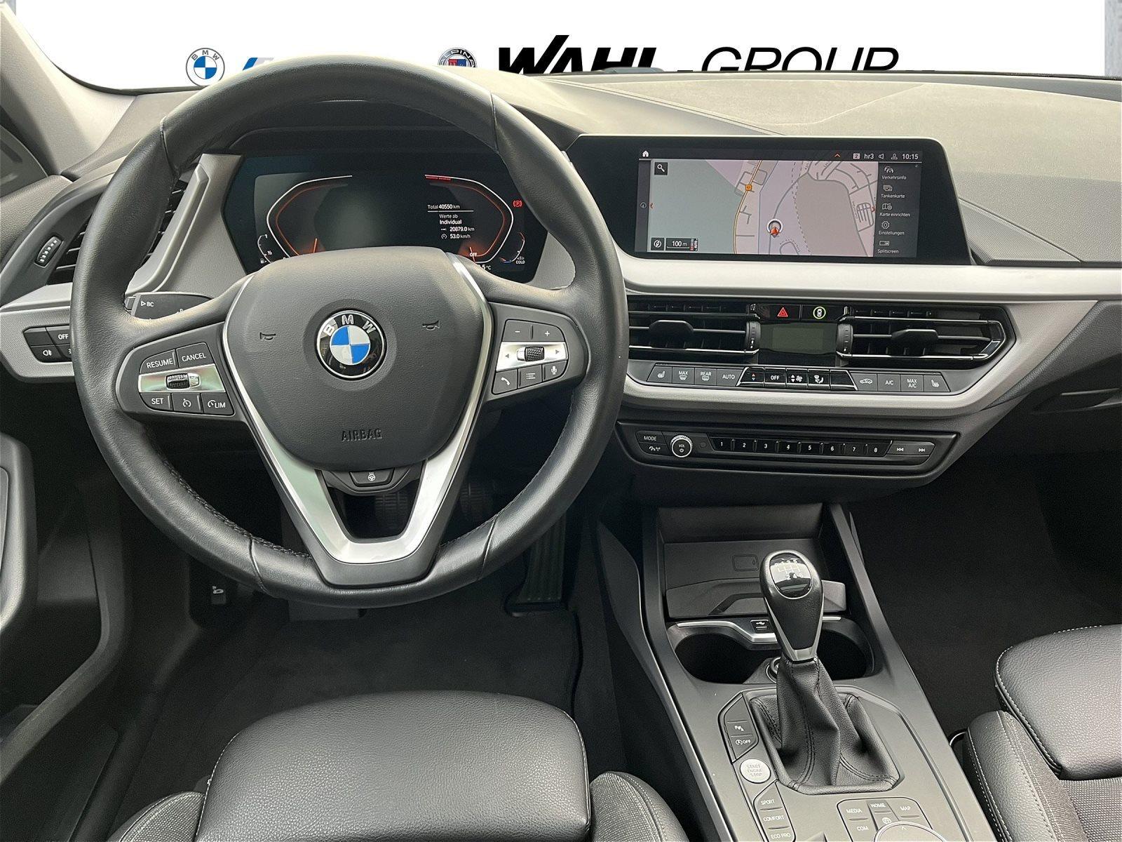 BMW 118 ADVANTAGE LC PROF PANO LED SPORTSITZE GRA PDC DAB WLAN