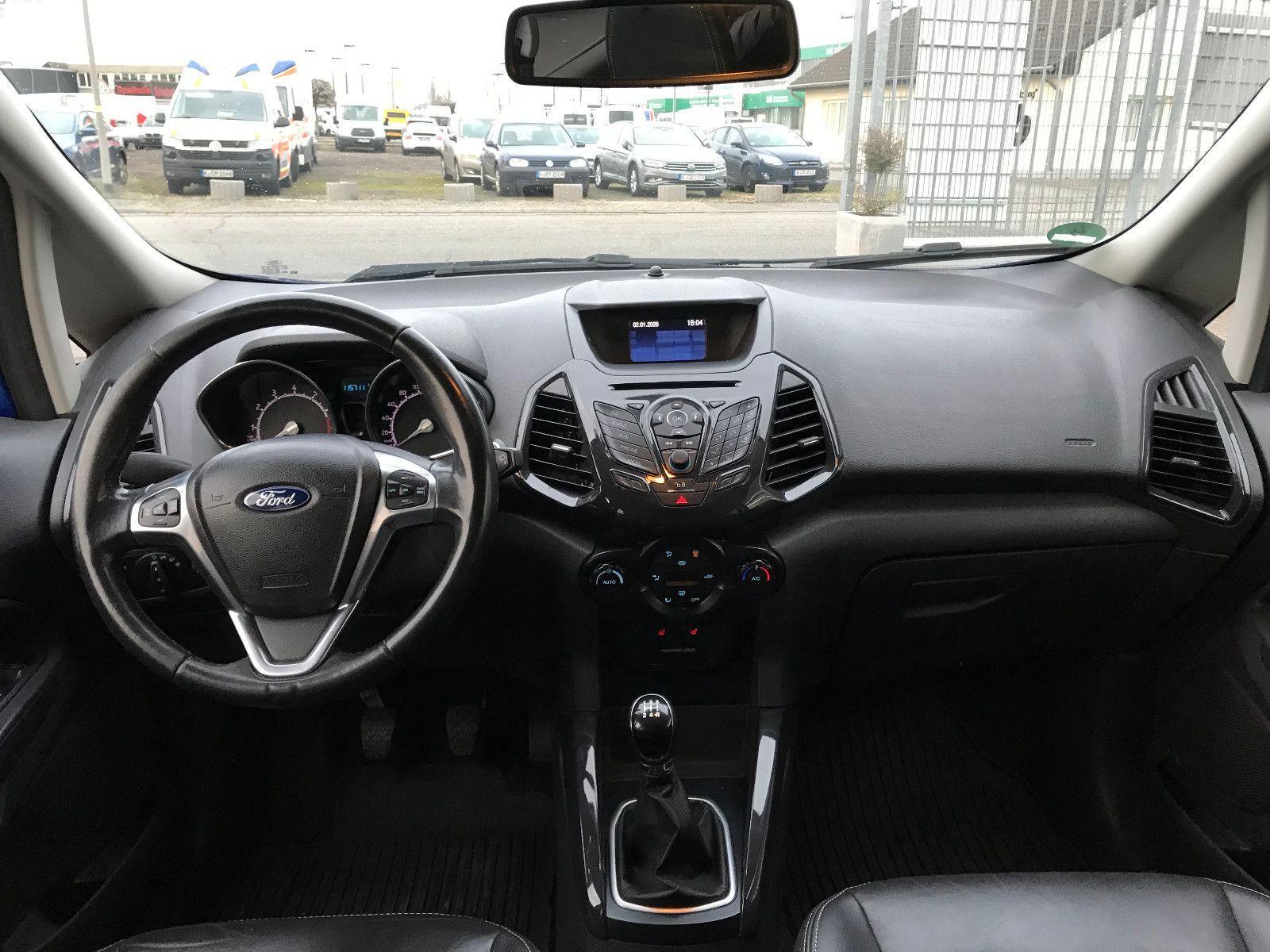 Ford EcoSport Titanium,Bluet,Sitzhzg,PDC,2 Hd