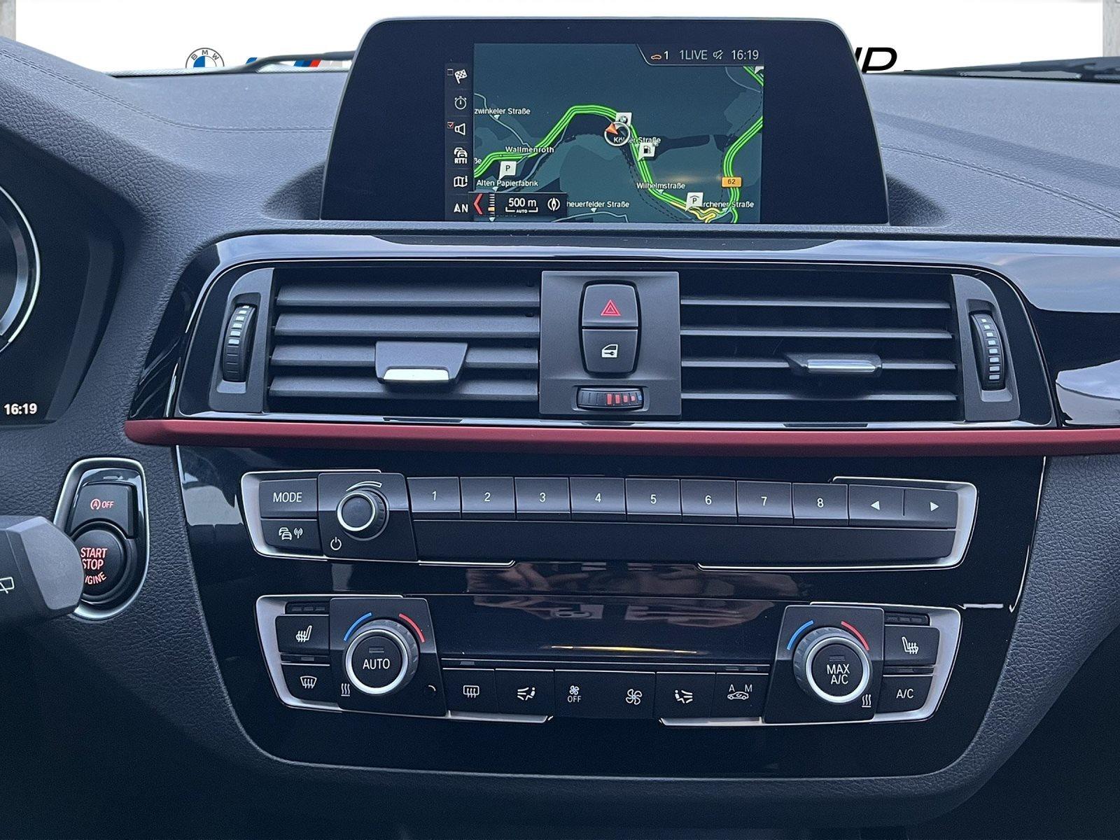 BMW 120 5-TÜRER SPORT LINE AUT NAVI LED GRA PDC SHZG KLIMAAUTOMATIK