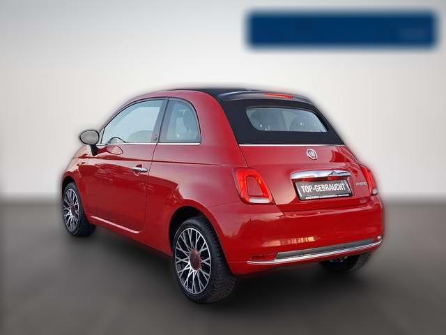 Fiat 500C 1.0 Cabrio Mild Hybrid Red KLIMA / NAVI / PDC / AL