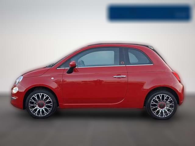 Fiat 500C 1.0 Cabrio Mild Hybrid Red KLIMA / NAVI / PDC / AL