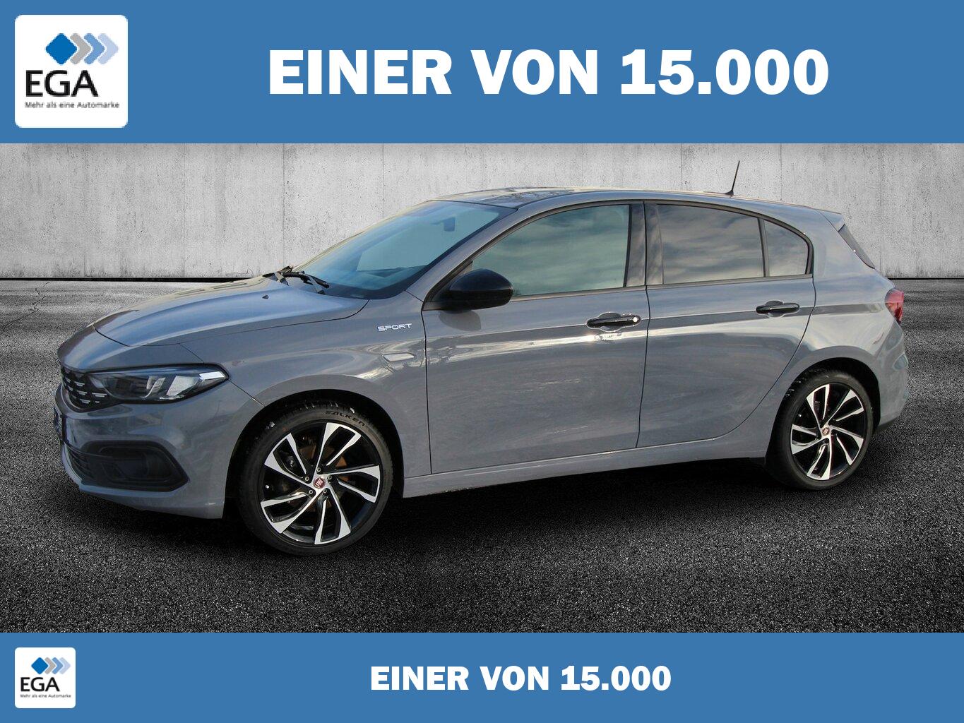 Fiat Tipo Hatchback City Sport KAMERA+AHK+LED+ALU18...