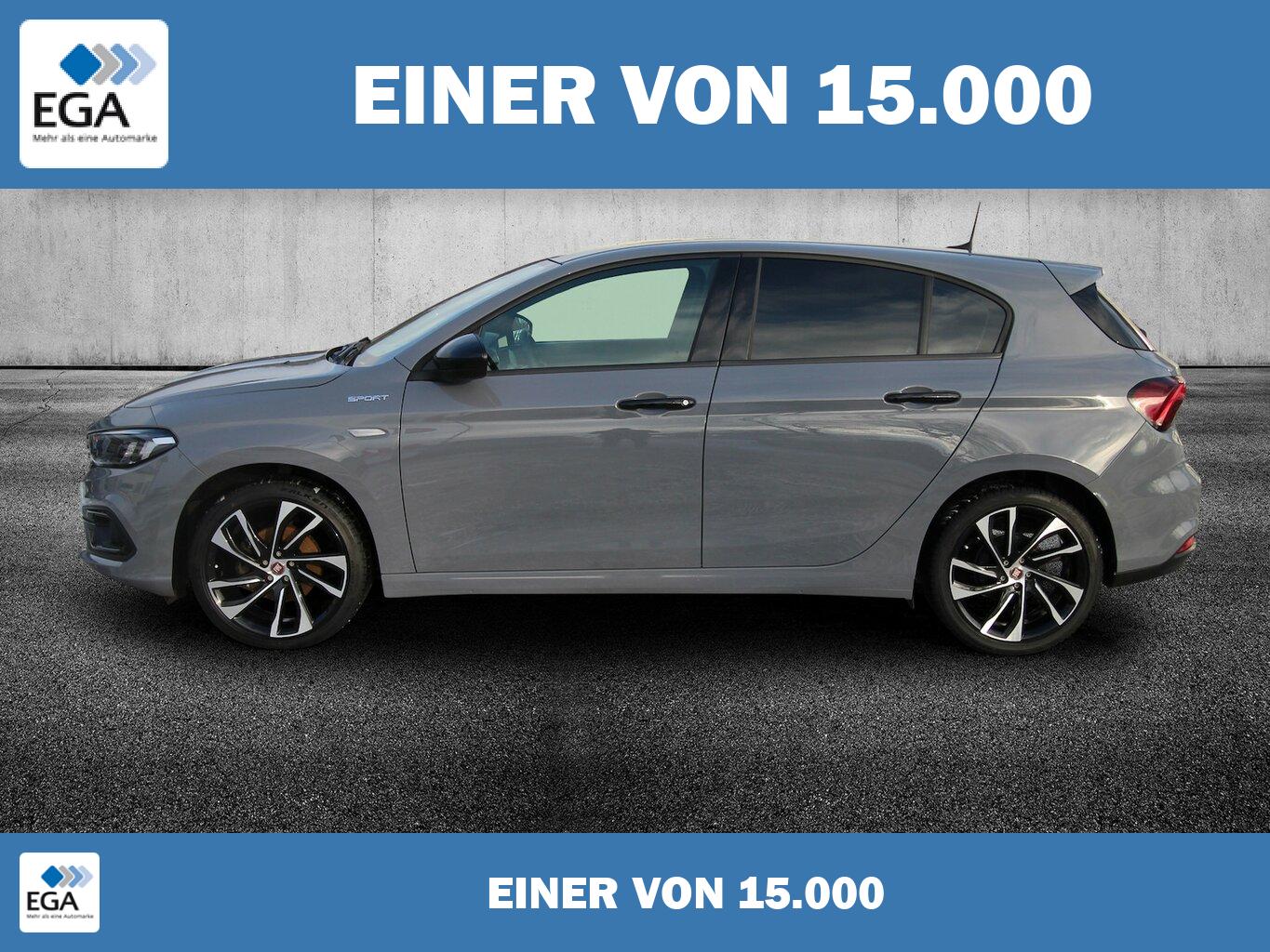 Fiat Tipo Hatchback City Sport KAMERA+AHK+LED+ALU18...