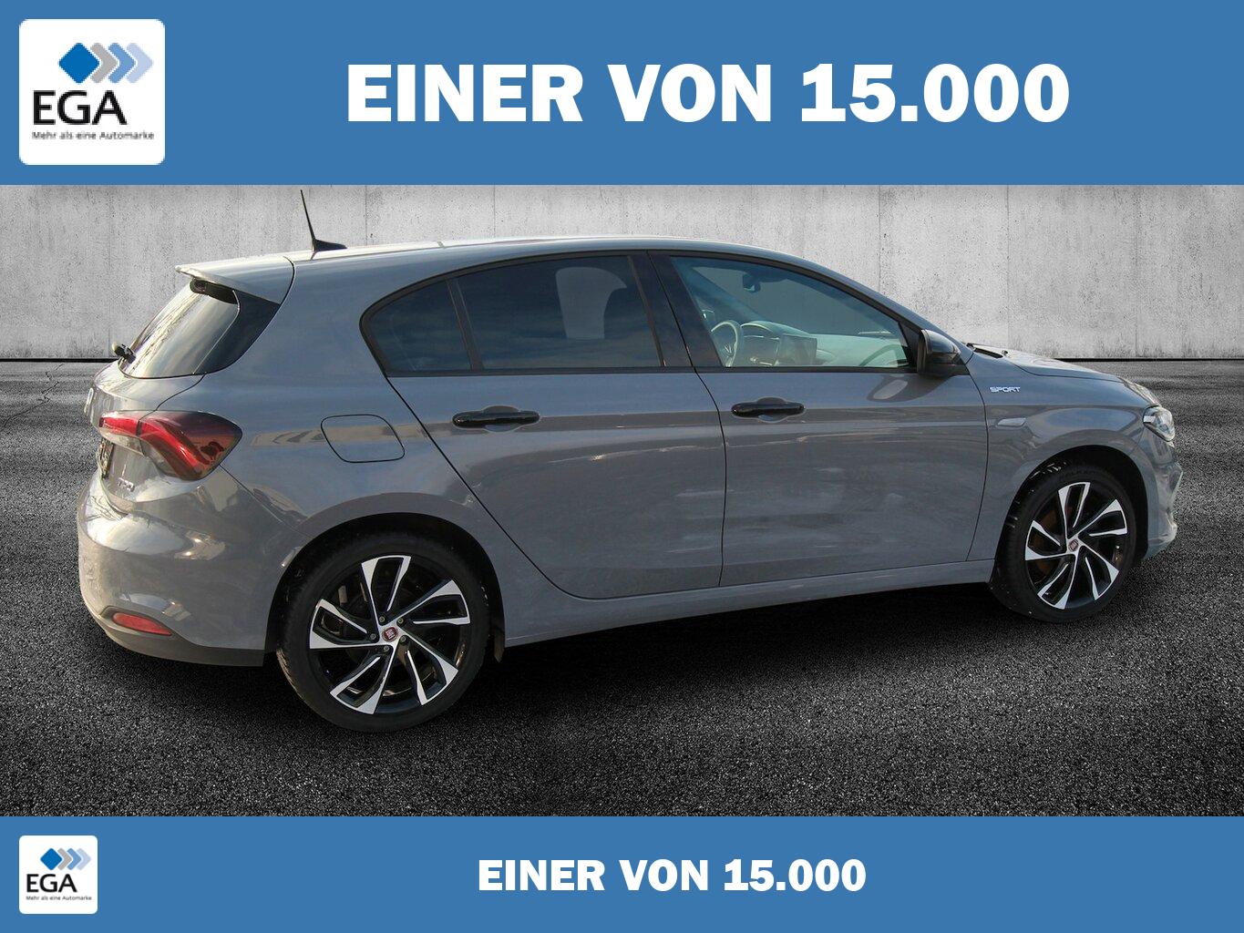 Fiat Tipo Hatchback City Sport KAMERA+AHK+LED+ALU18...