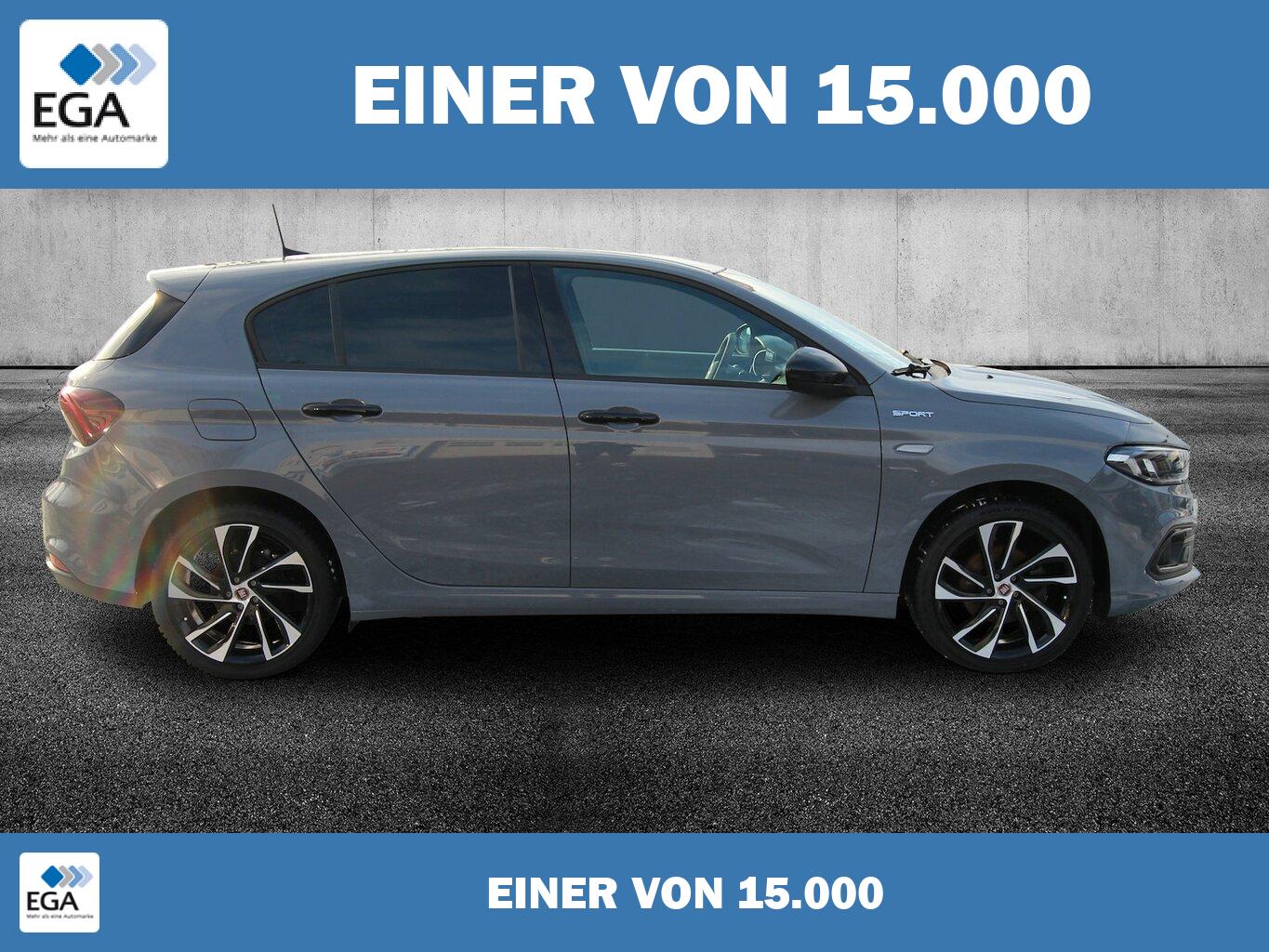 Fiat Tipo Hatchback City Sport KAMERA+AHK+LED+ALU18...
