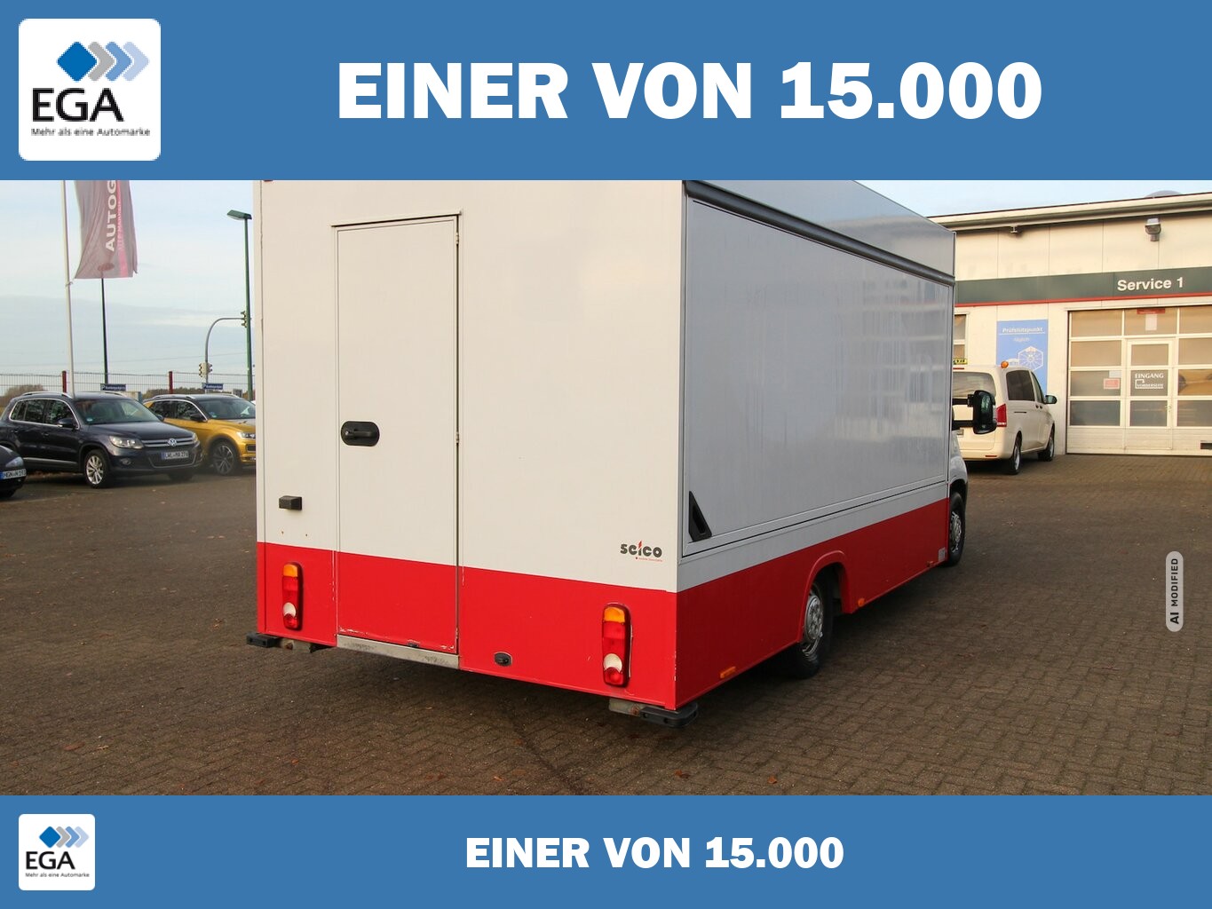 DAF Verkaufsfahrzeug SEICO Fleischer-Metzger...