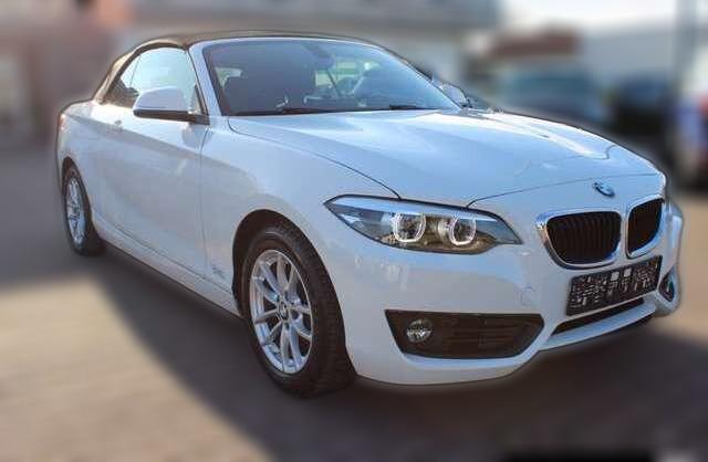BMW 218 i Advantage Cabrio Navi LED Klimaautom Fahrerprofi