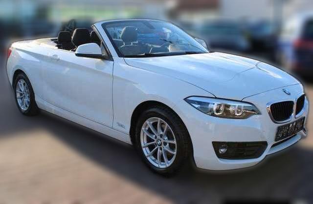 BMW 218 i Advantage Cabrio Navi LED Klimaautom Fahrerprofi
