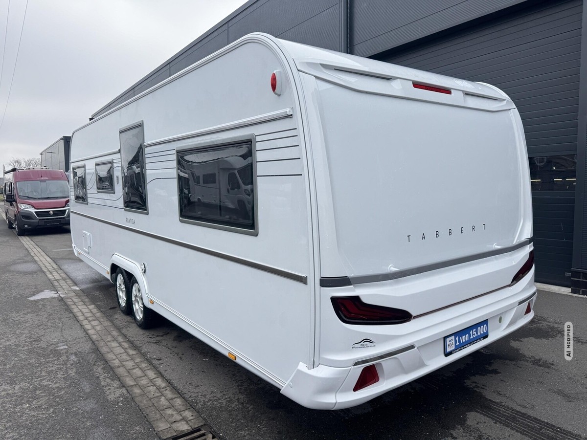 Tabbert Pantiga Finest Edition 655 DMK 2.5 Fußbodenh+Pano+City-Wasse