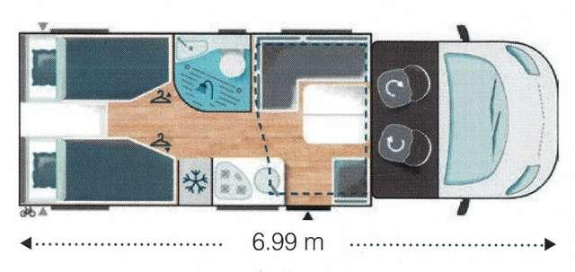 Chausson Andere 627 GA   5-Sitzer