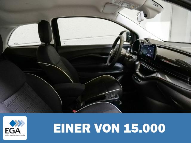 Fiat 500e Navi Soundsystem JBL Apple CarPlay Android Auto Klimaautom Fahrerprofil DAB