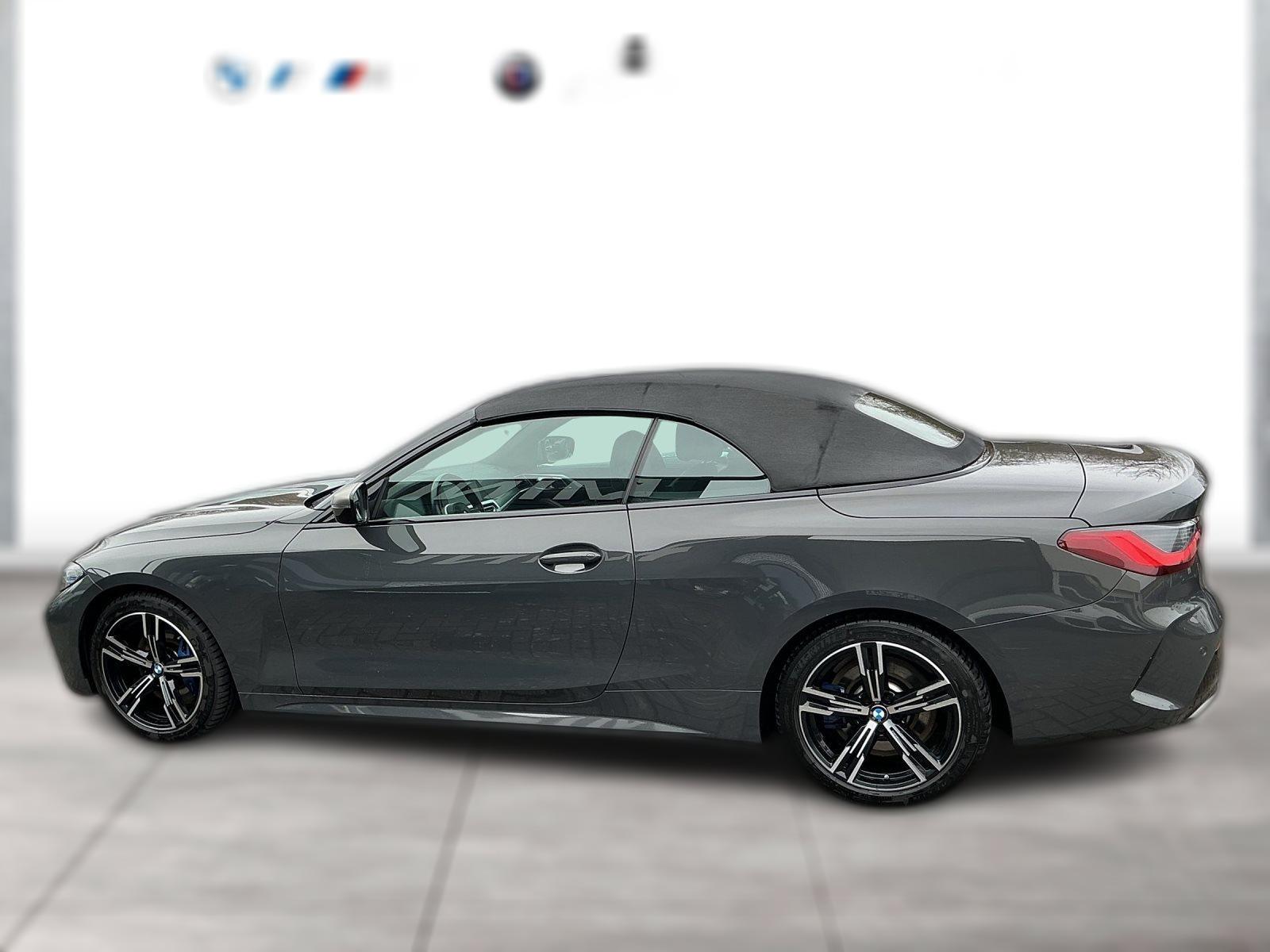 BMW M440i CABRIO LC PROF LASER LEDER AHK GRA HIFI DAB WLAN ALARM