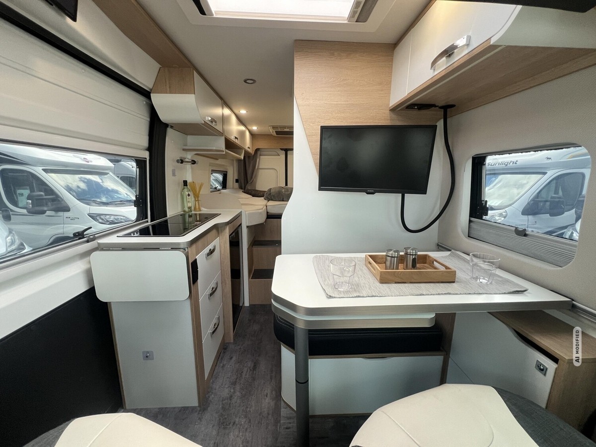Mooveo Van 60 EB Automatik+Markise+Standklima+Dieselh.