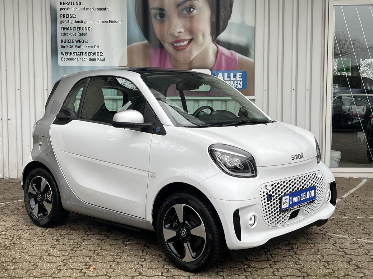 Smart ForTwo EQ Exclusive PANORAMA CAM MEDIA LED PDC SHZ ALU 22KW 