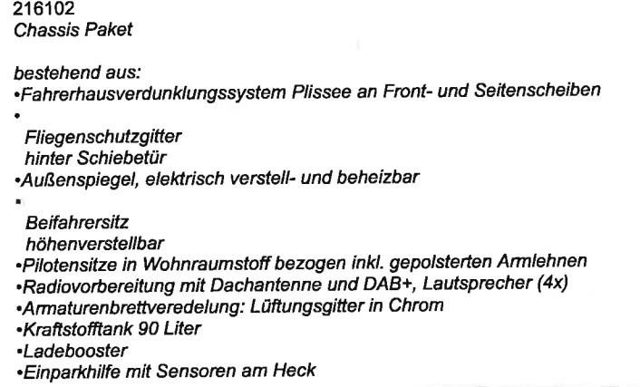 Malibu Andere Malibu VAN Coupe Comfort 600DB