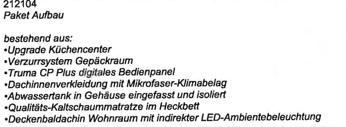 Malibu Andere Malibu VAN Coupe Comfort 600DB