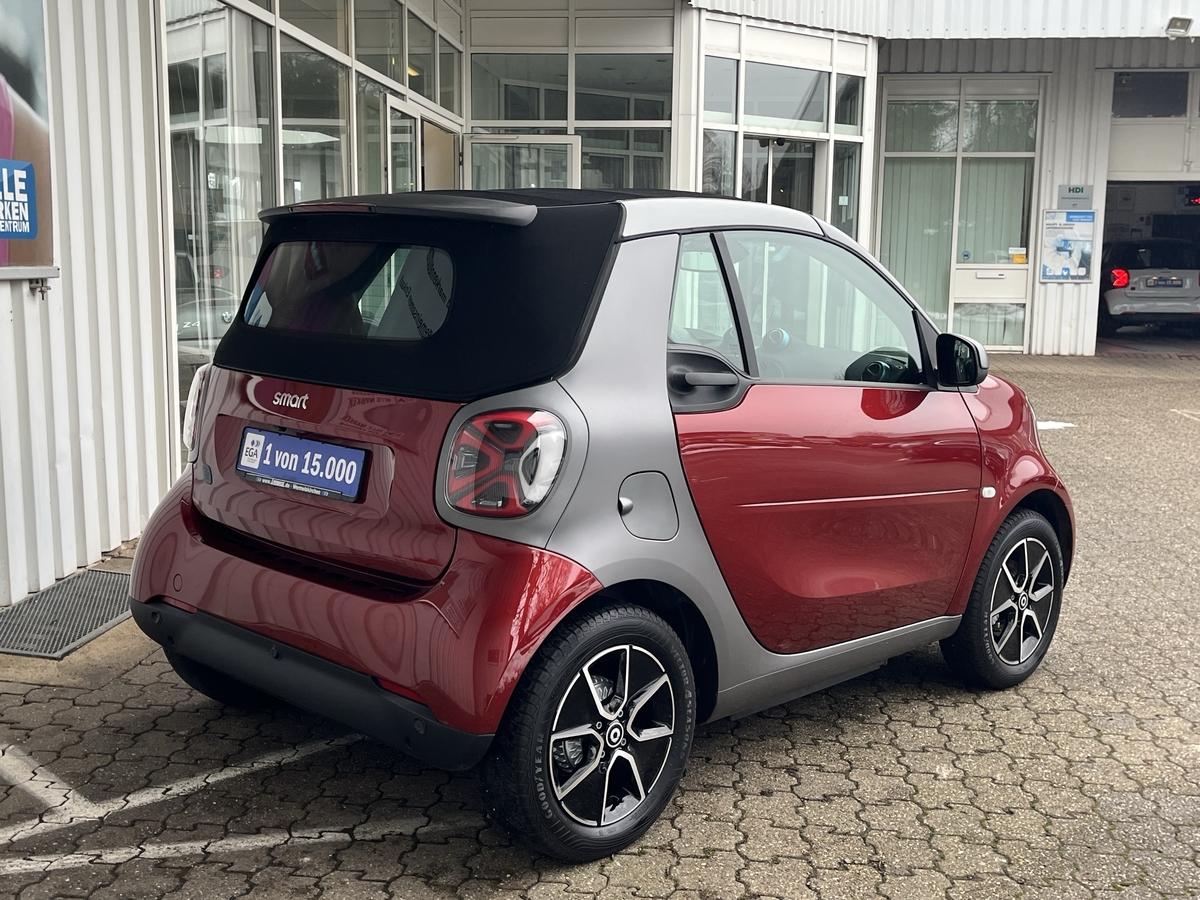 Smart ForTwo EQ cabrio*EXCLUSIVE*22kW*CAM*MEDIA*ALLW*LED*SHZ*
