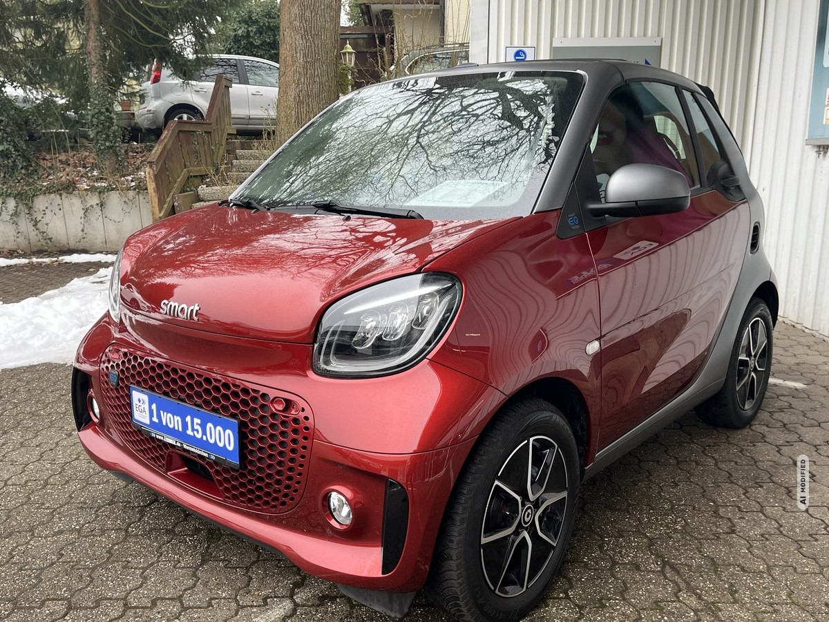 Smart ForTwo EQ cabrio*EXCLUSIVE*22kW*CAM*MEDIA*ALLW*LED*SHZ*
