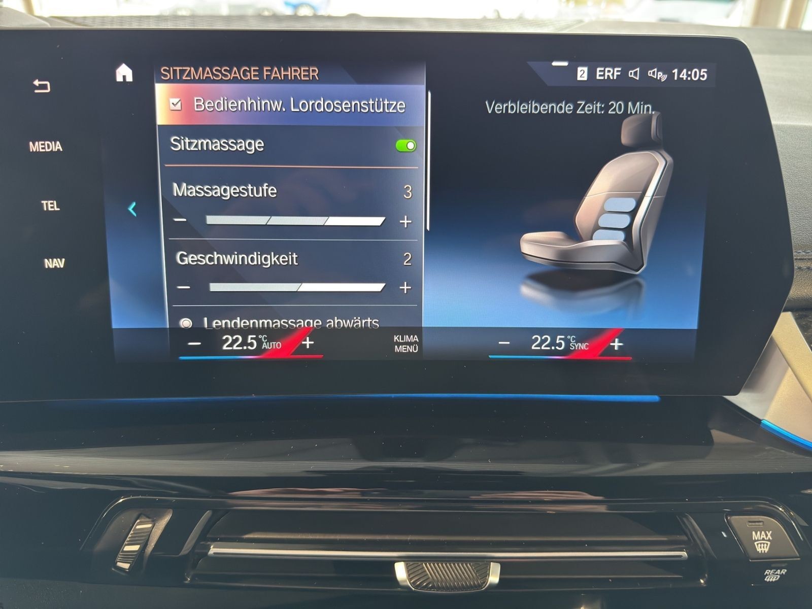 BMW 220 Active Tourer M Sport, Totwinkelass. Massage
