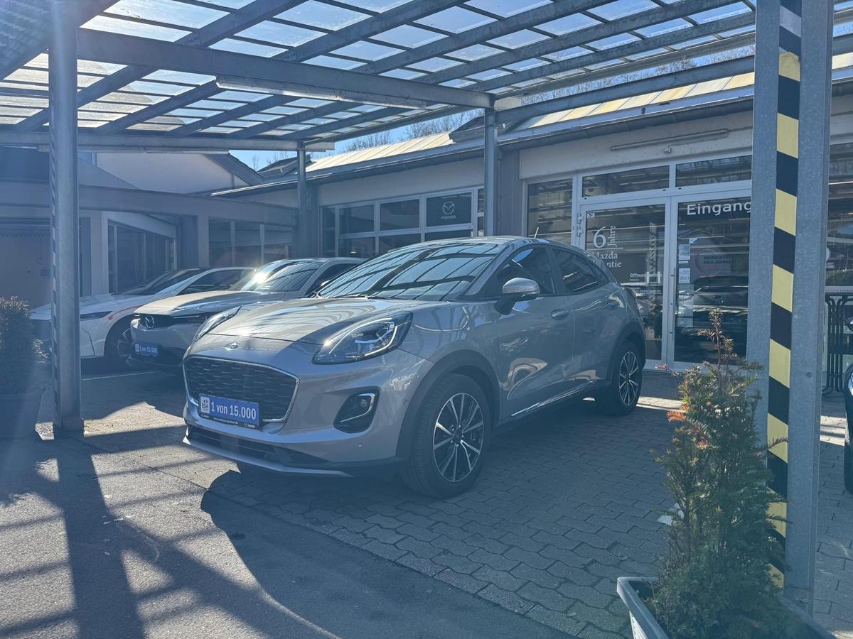 Ford Puma Mild-Hybrid Titanium - LED, Kamera PDC, Carplay, 8 Fach