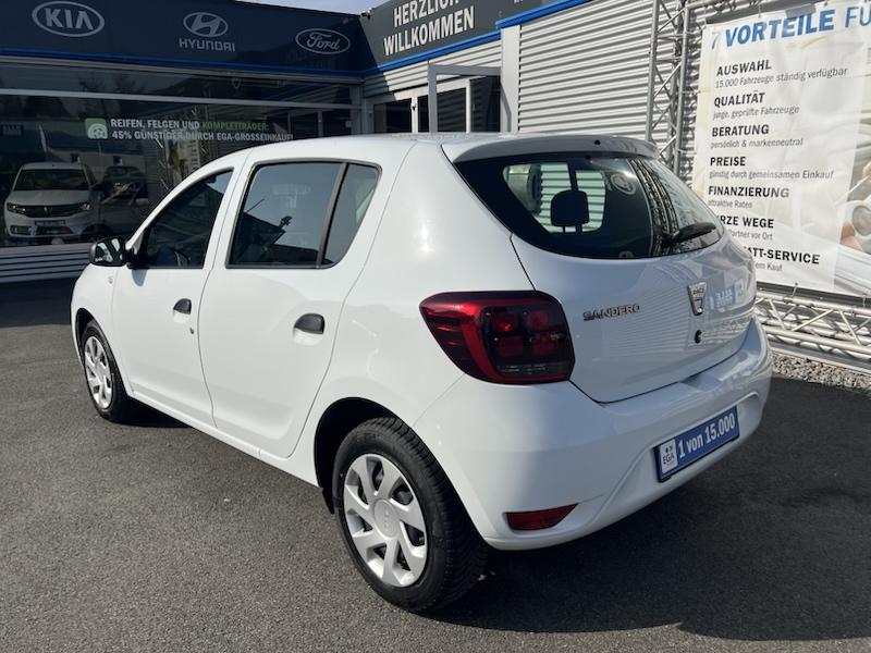 Dacia Sandero LIMOUSINE SCe 75 SERVO*KLIMA*RADIO*BTH*EFH*ZFVB