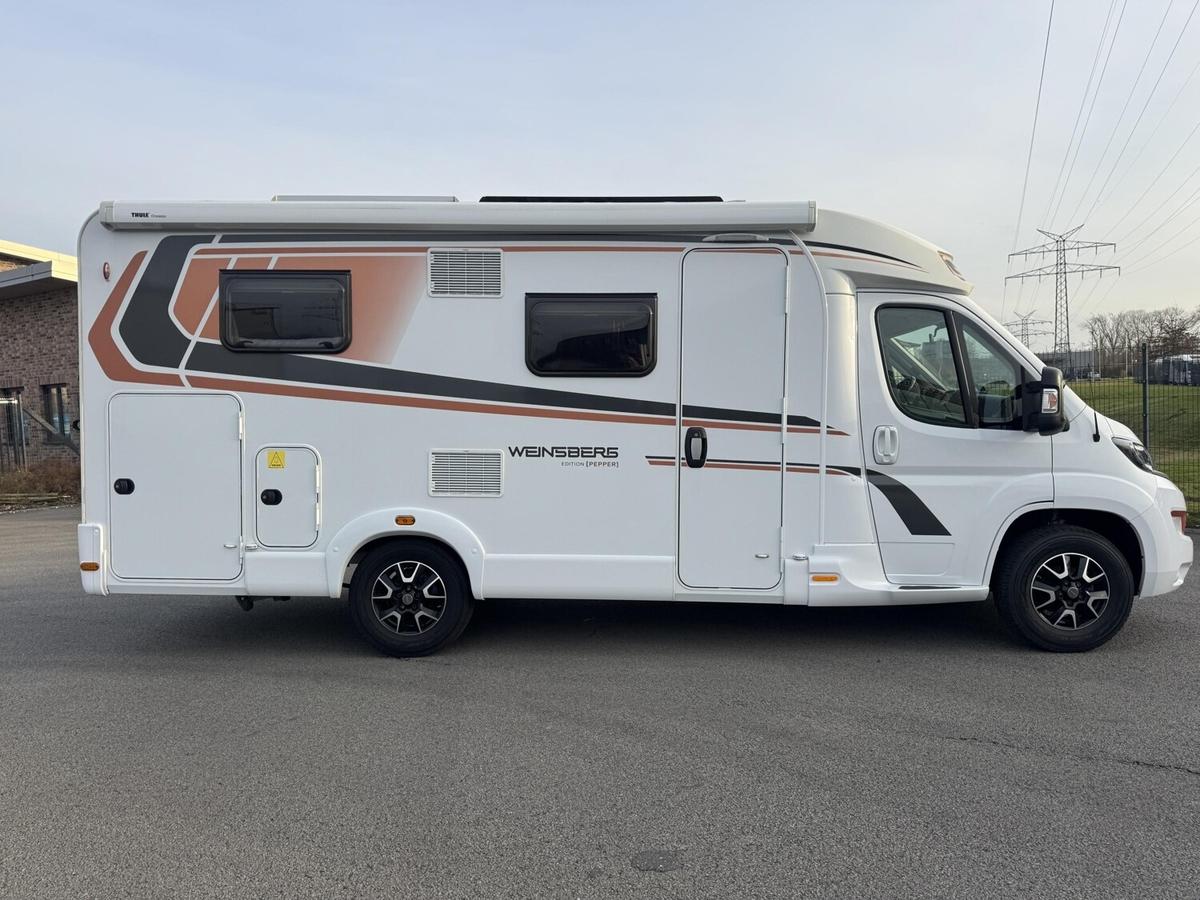 Weinsberg CaraCompact 600 MEG Pepper Sat-TV+Solar+Markise+Kamera