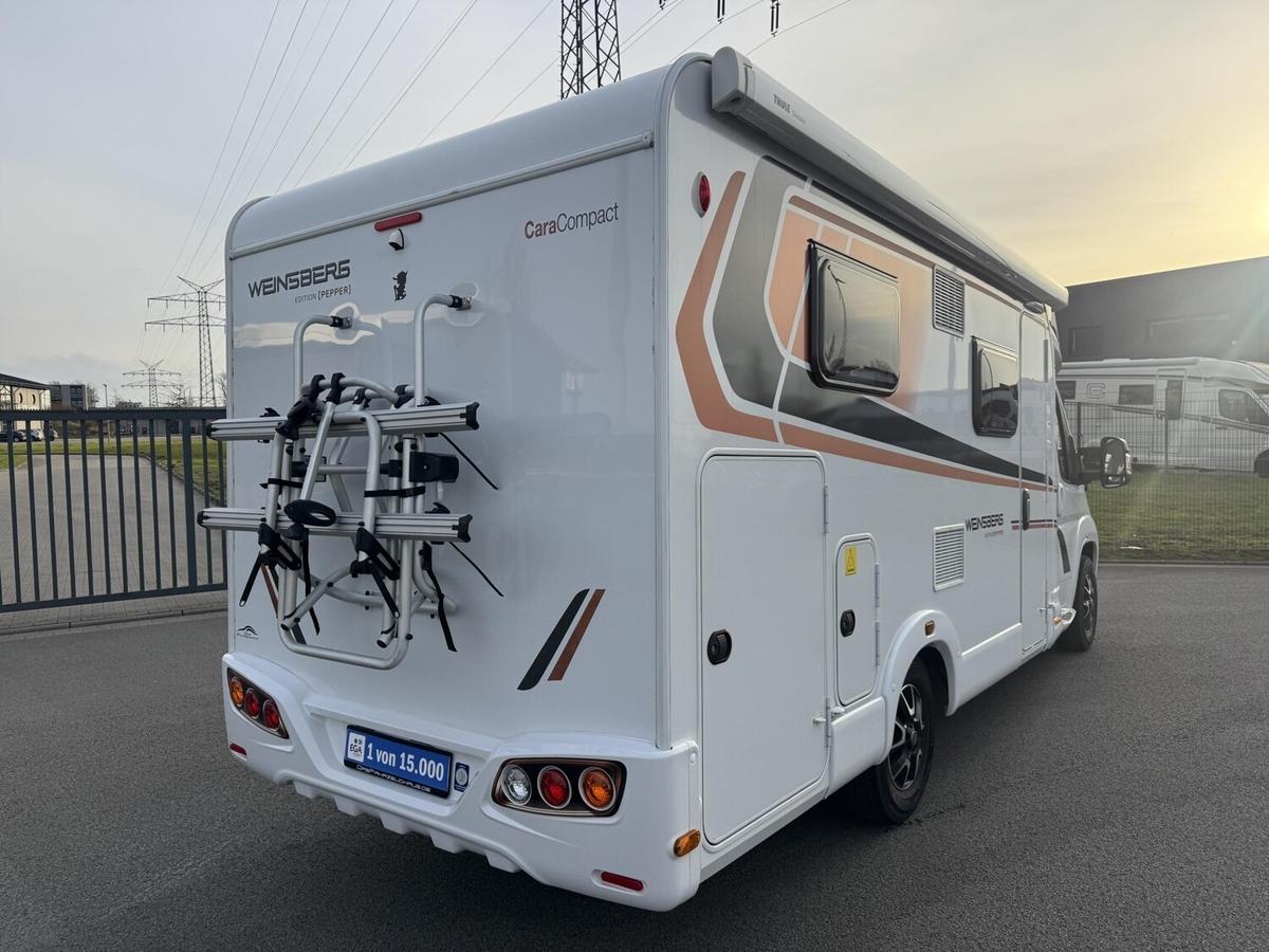Weinsberg CaraCompact 600 MEG Pepper Sat-TV+Solar+Markise+Kamera