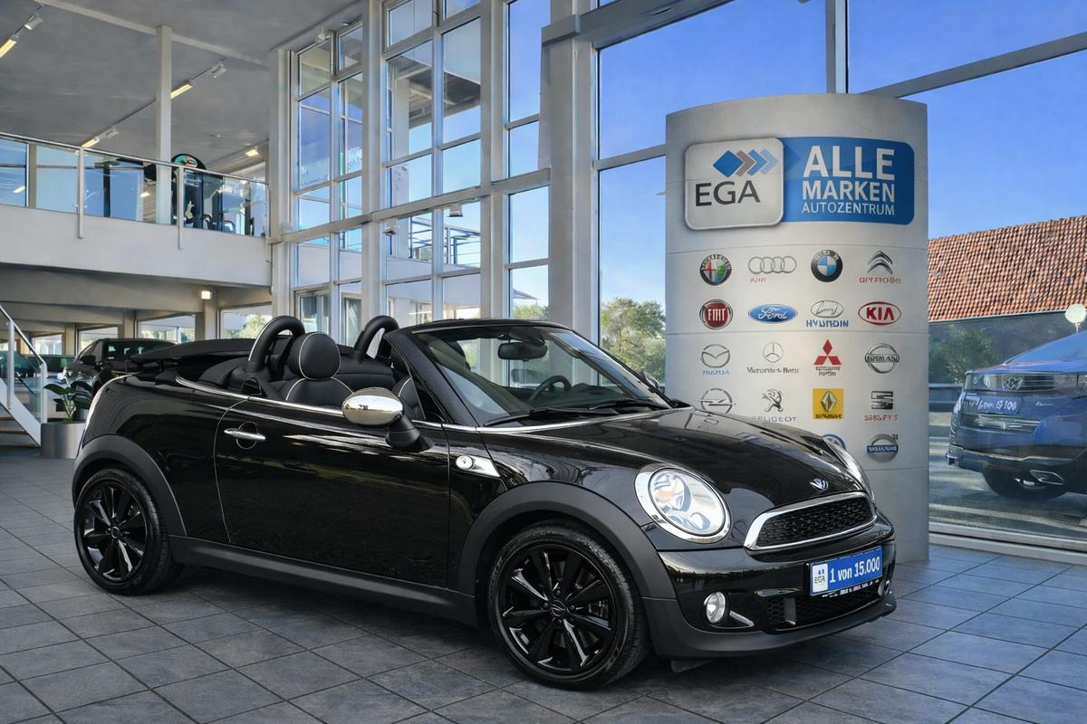 MINI Cooper S Roadster 1,6  KLIMA ALU ALLWETTER PDC SHZ LEDER NAV