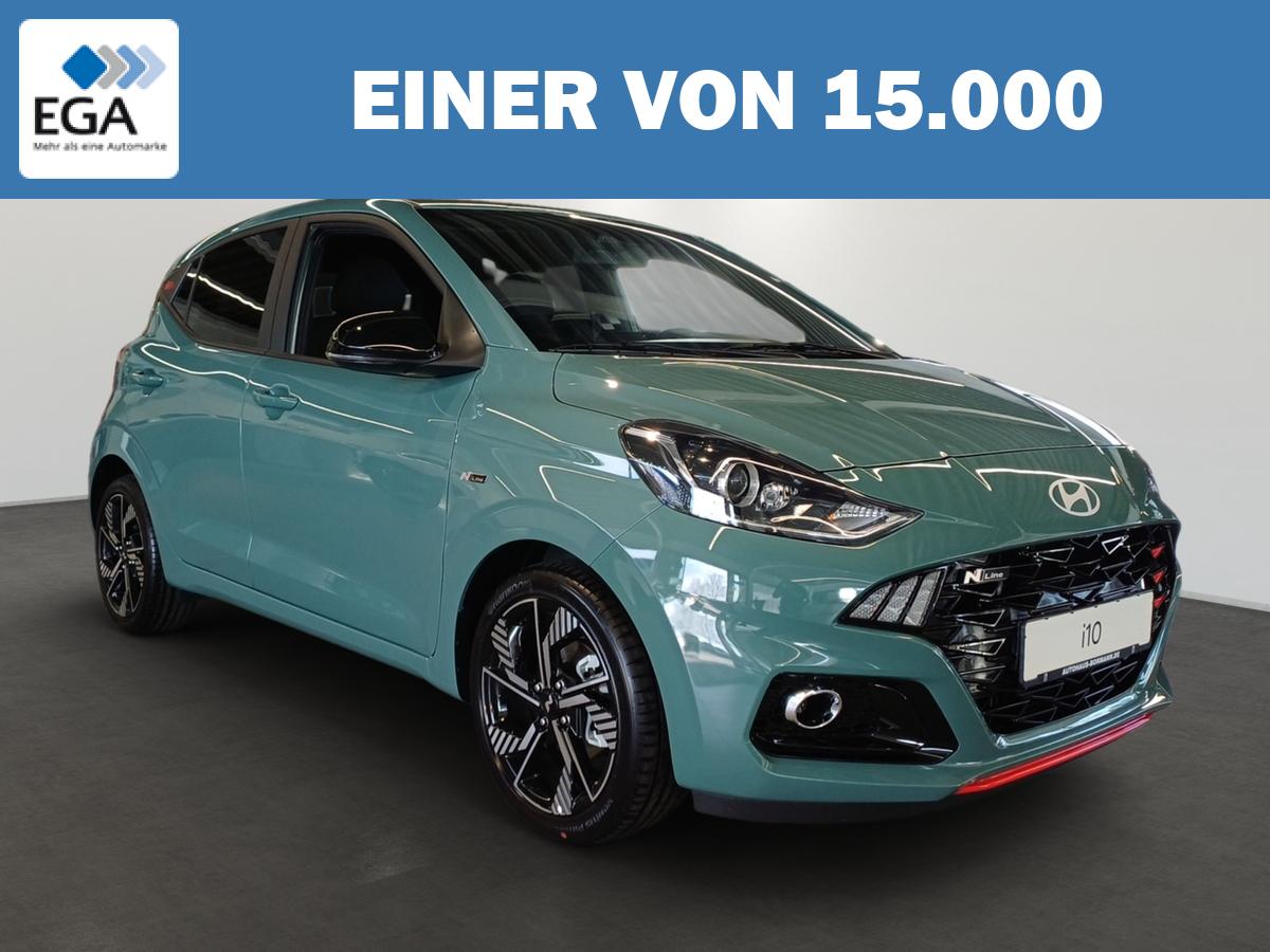 Hyundai i10 1.0 T-GDI N Line Navi Sitzh. Kamera App