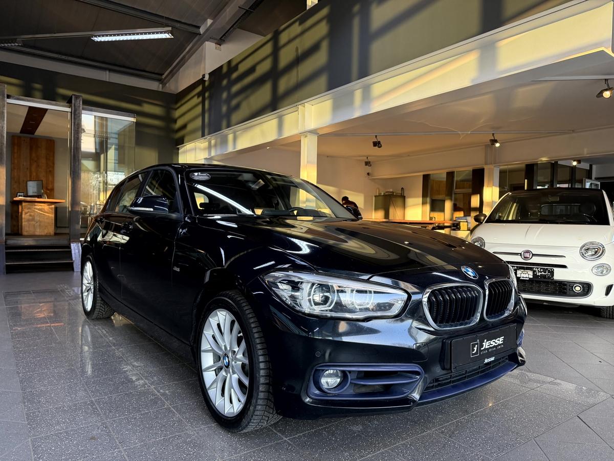 BMW 118 d Sport Line LED Navi SHZ Temp 1.Hand 