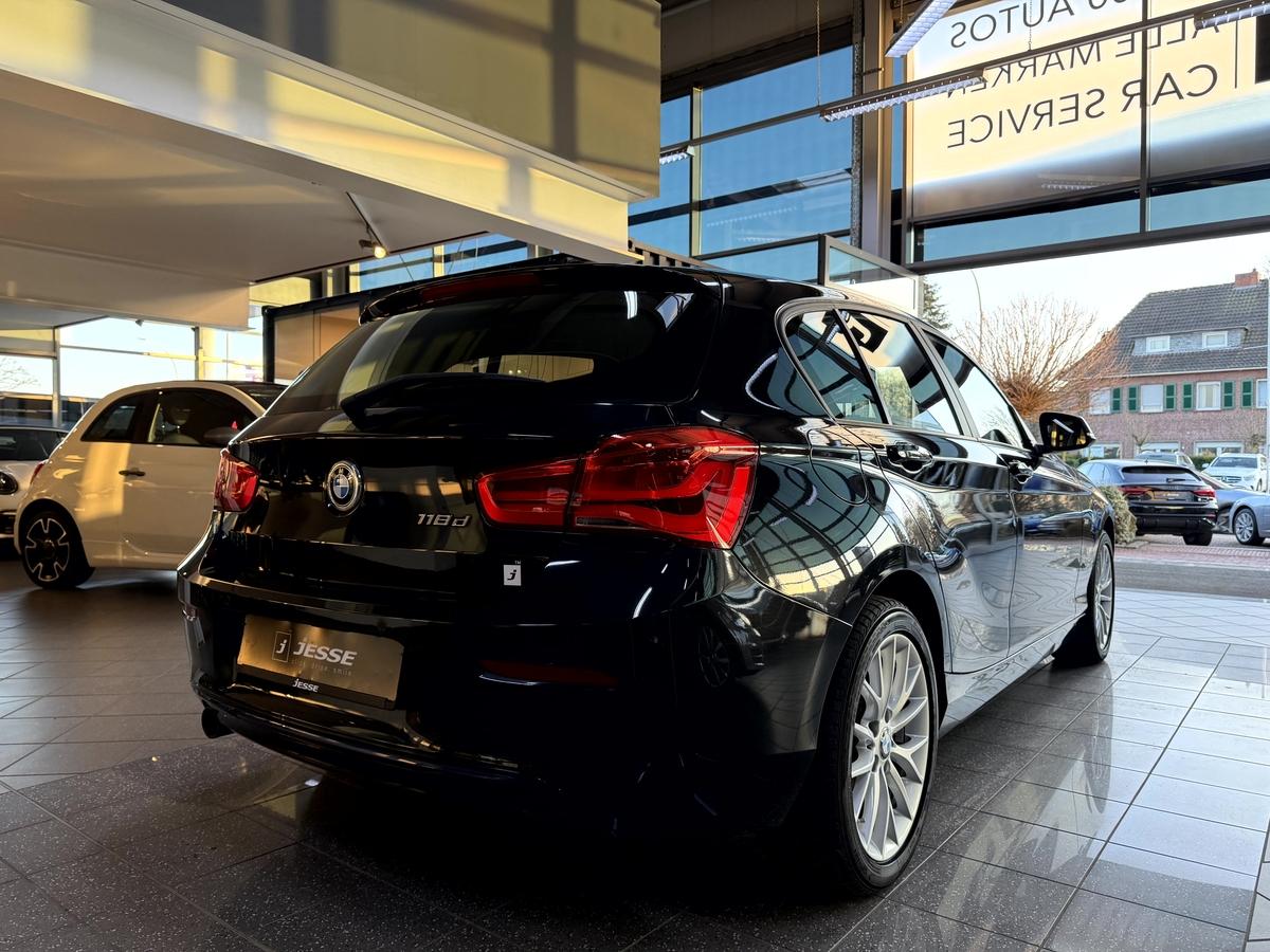 BMW 118 d Sport Line LED Navi SHZ Temp 1.Hand 
