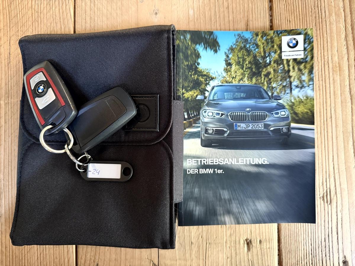 BMW 118 d Sport Line LED Navi SHZ Temp 1.Hand 