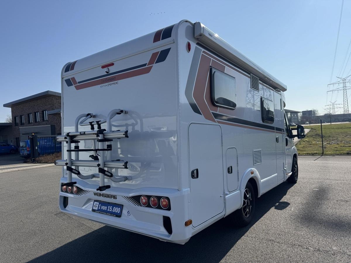 Weinsberg CaraCompact Edition Pepper 600 MEG TV+Sat+Markise+Solar