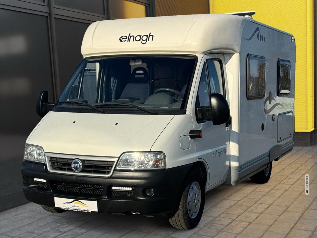 Elnagh Clipper 70 TV+Sat+Markise+Fahrradträger