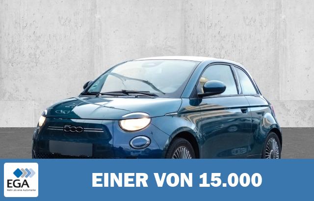 Fiat 500e 3+1 Icon Panorama Navi Memory Sitze Apple CarPlay Android Auto Klimaautom F