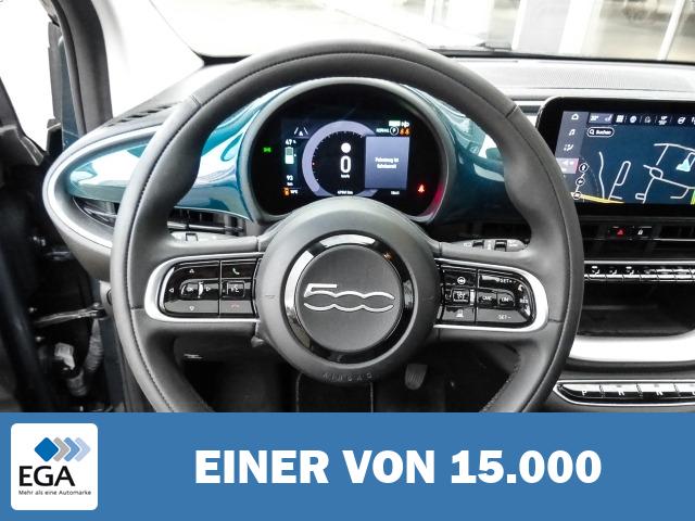 Fiat 500e 3+1 Icon Panorama Navi Memory Sitze Apple CarPlay Android Auto Klimaautom F