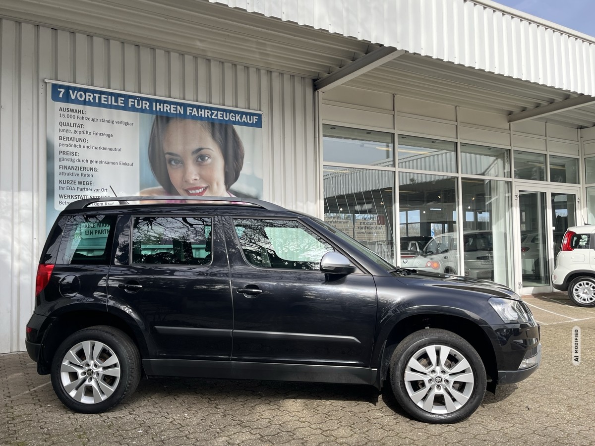 Skoda Yeti 2.0 TDI STYLE*4x4*Outdoor*AHK*PANORAMAD*XENON*PDC v+h