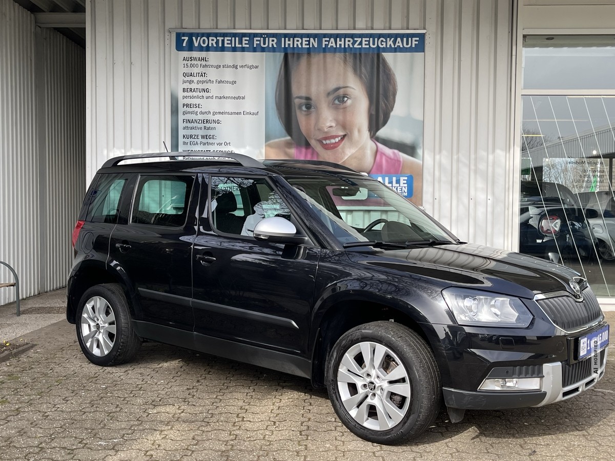 Skoda Yeti 2.0 TDI STYLE*4x4*Outdoor*AHK*PANORAMAD*XENON*PDC v+h