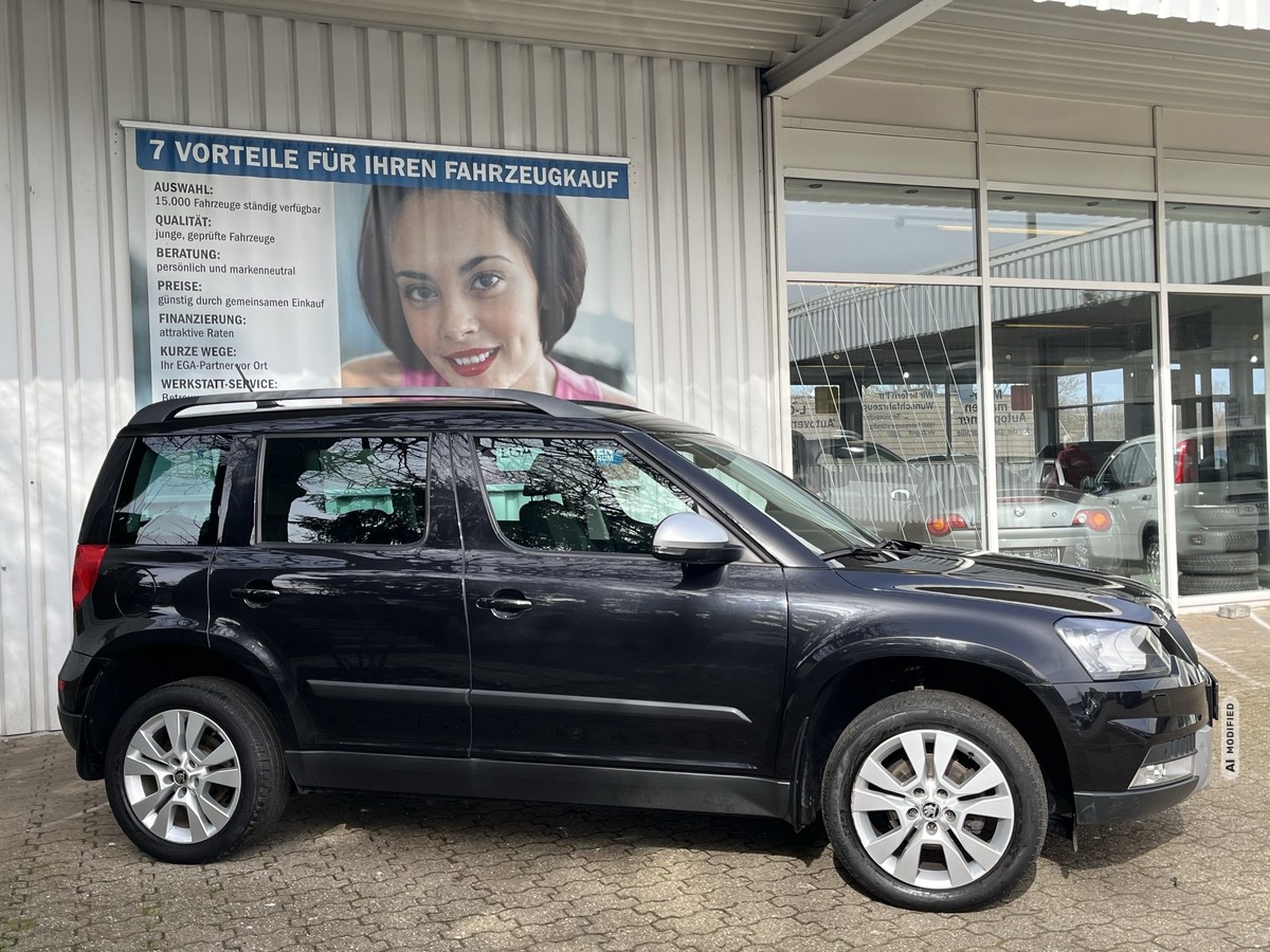 Skoda Yeti 2.0 TDI STYLE*4x4*Outdoor*AHK*PANORAMAD*XENON*PDC v+h