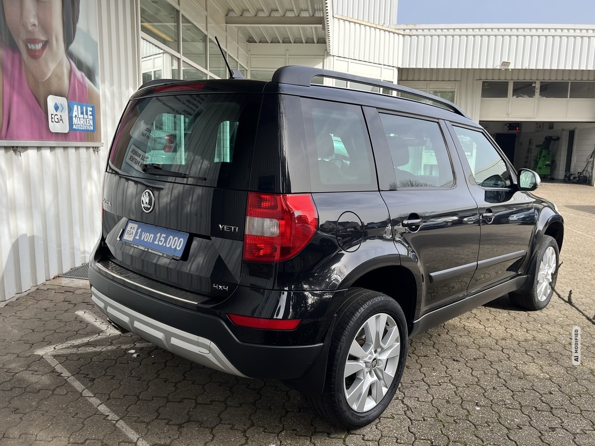Skoda Yeti 2.0 TDI STYLE*4x4*Outdoor*AHK*PANORAMAD*XENON*PDC v+h