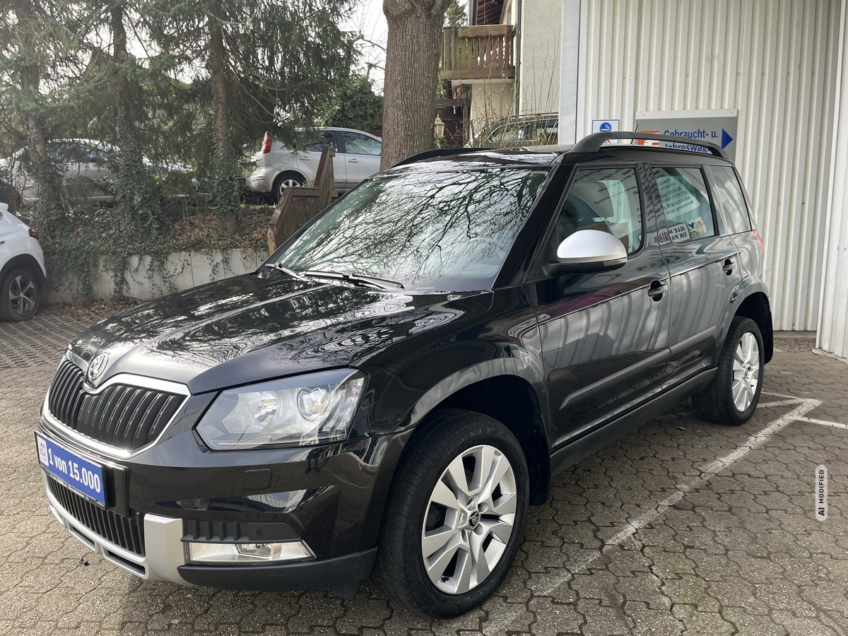 Skoda Yeti 2.0 TDI STYLE*4x4*Outdoor*AHK*PANORAMAD*XENON*PDC v+h