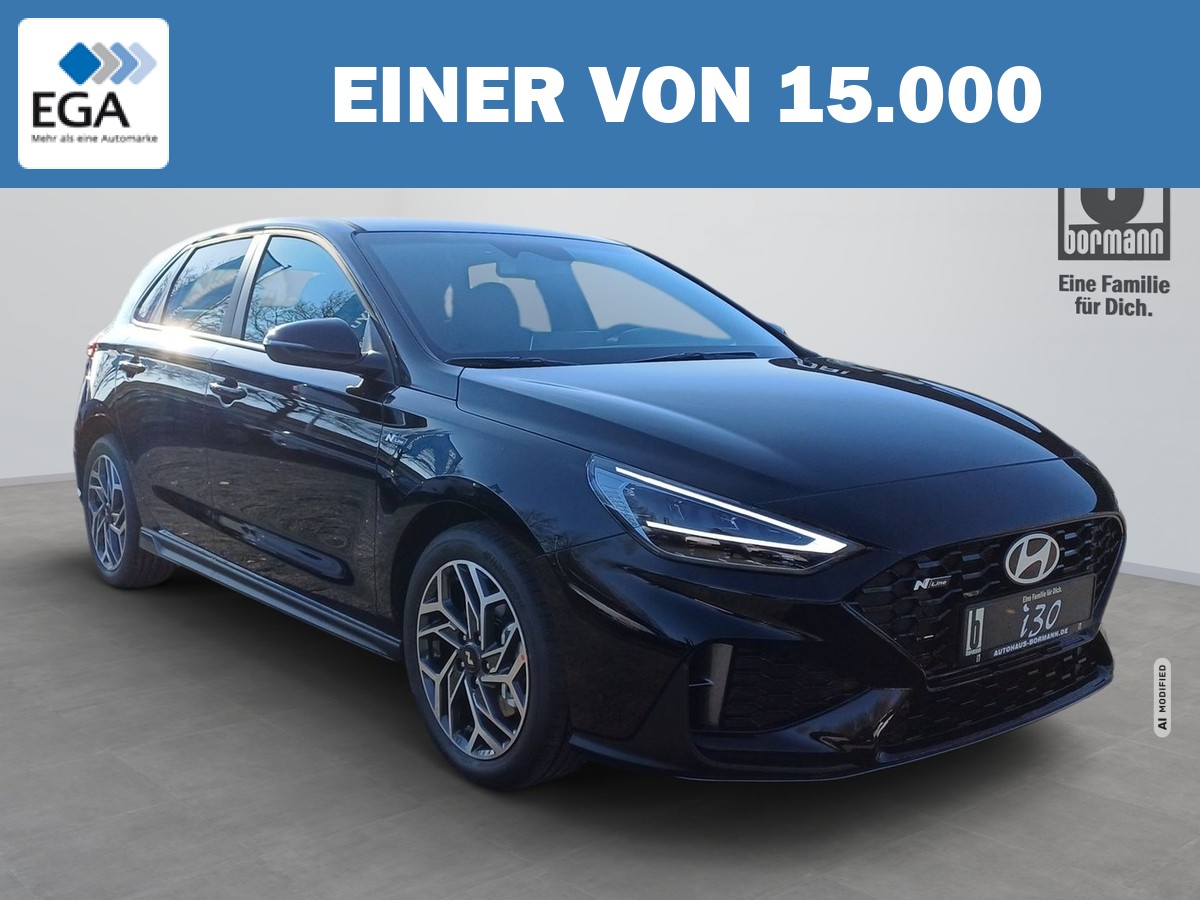Hyundai i30 N-Line 1.6 T-GDI 7-DCT Kamera App PDC LED Navi
