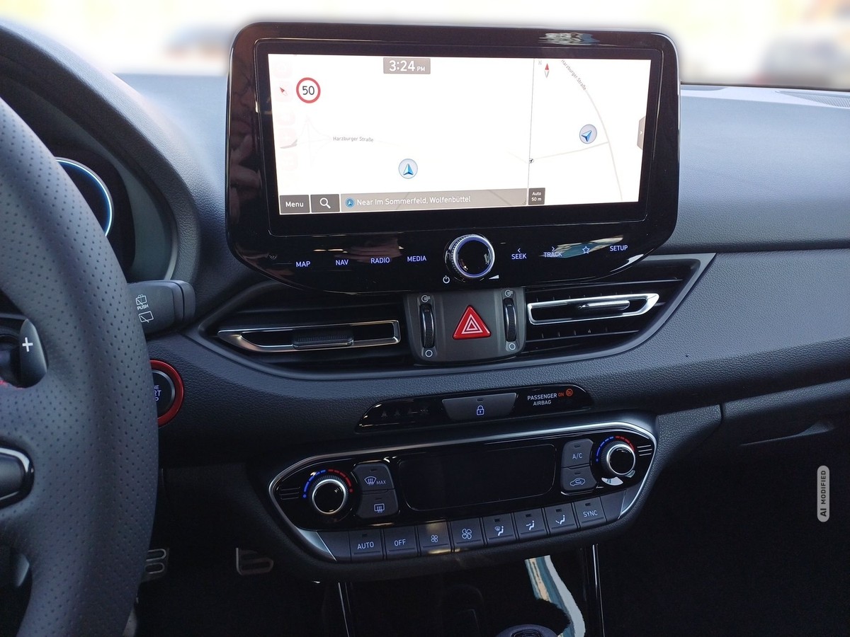 Hyundai i30 N-Line 1.6 T-GDI 7-DCT Kamera App PDC LED Navi