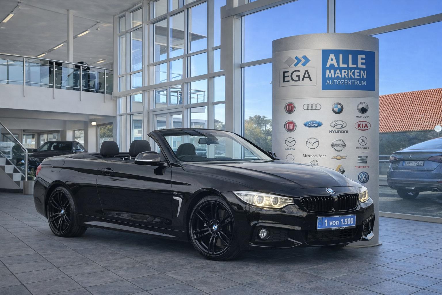 BMW 420 d Cabrio *NAVI*EL SITZV*BI-XENON*LEDER*SITZH+NACKENH*