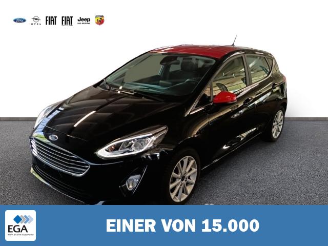 Ford Fiesta Titanium Beheizb. Frontsch. LED-Tagfahrlicht Freisprech Allwetterreifen