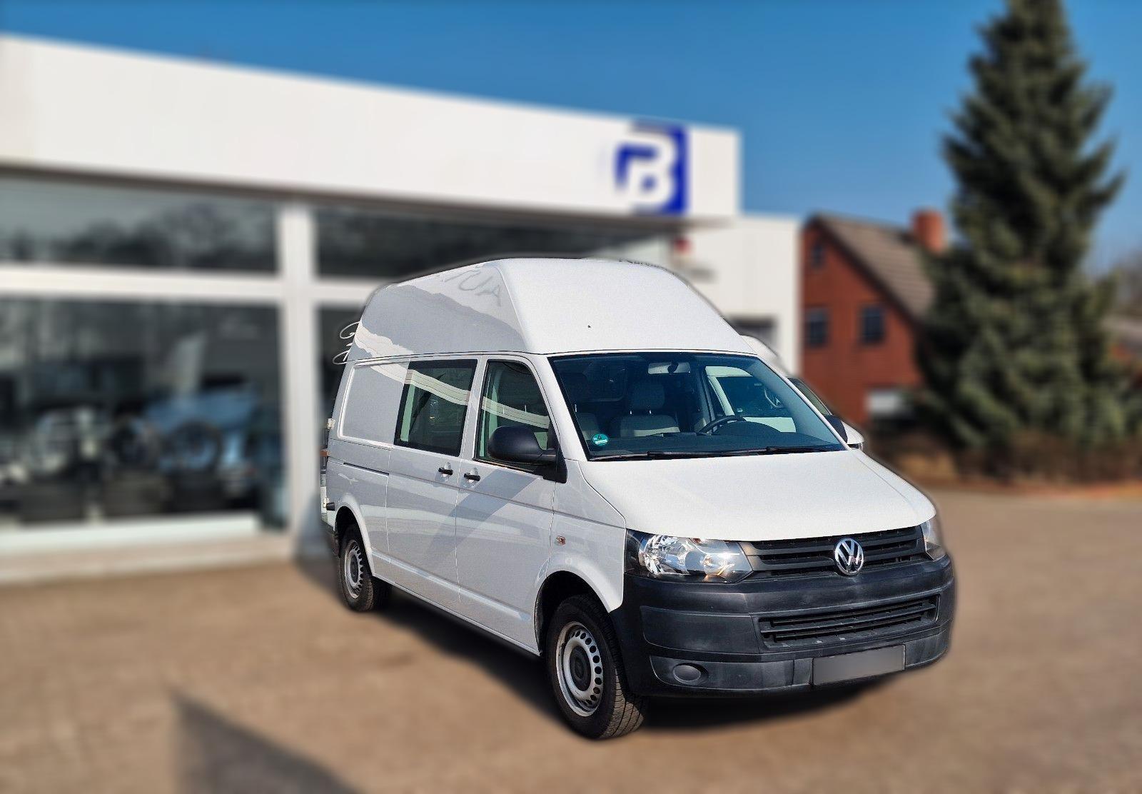 Volkswagen T5 Transporter Kasten Hochdach lang KLIMA NAVI