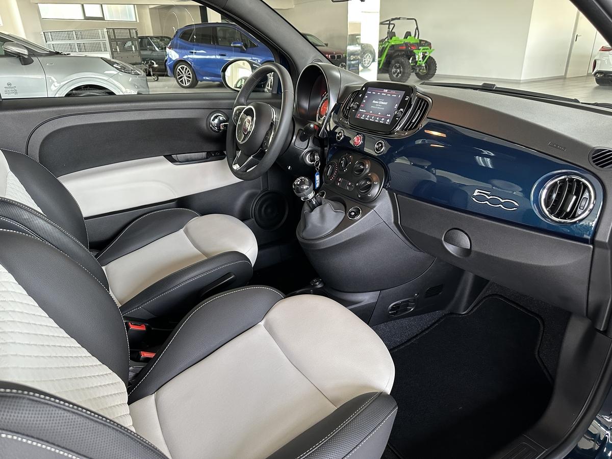 Fiat 500 1.0 Mild Hybrid Dolcevita Pannodach Klima